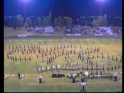 Clovis West Band and Color Guard Field Show - 1994...
