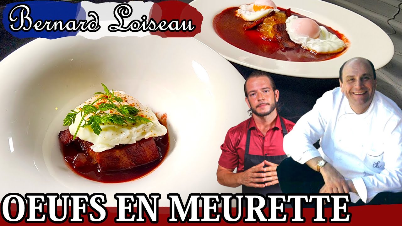 Cuisiner comme un chef Michelin : les œufs en meurette de Bernard Loiseau  [ENG SUB]