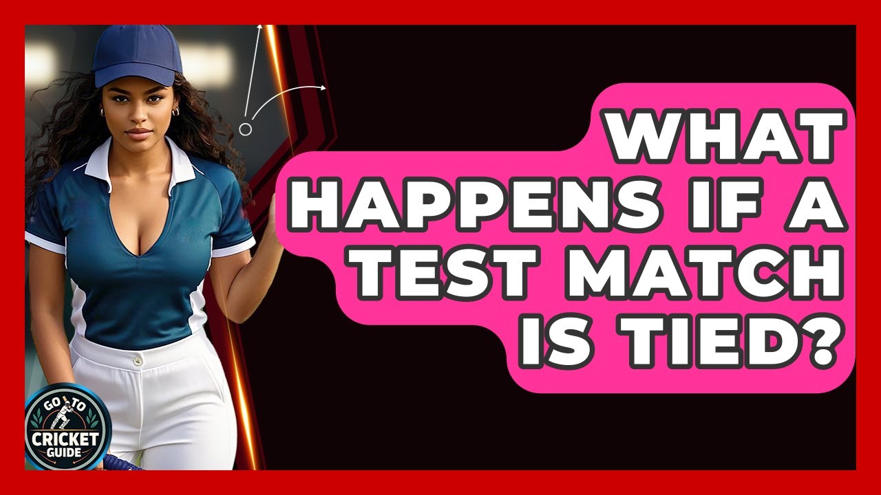What Happens If A Test Match Is Tied? - Go-To Cricket Guide