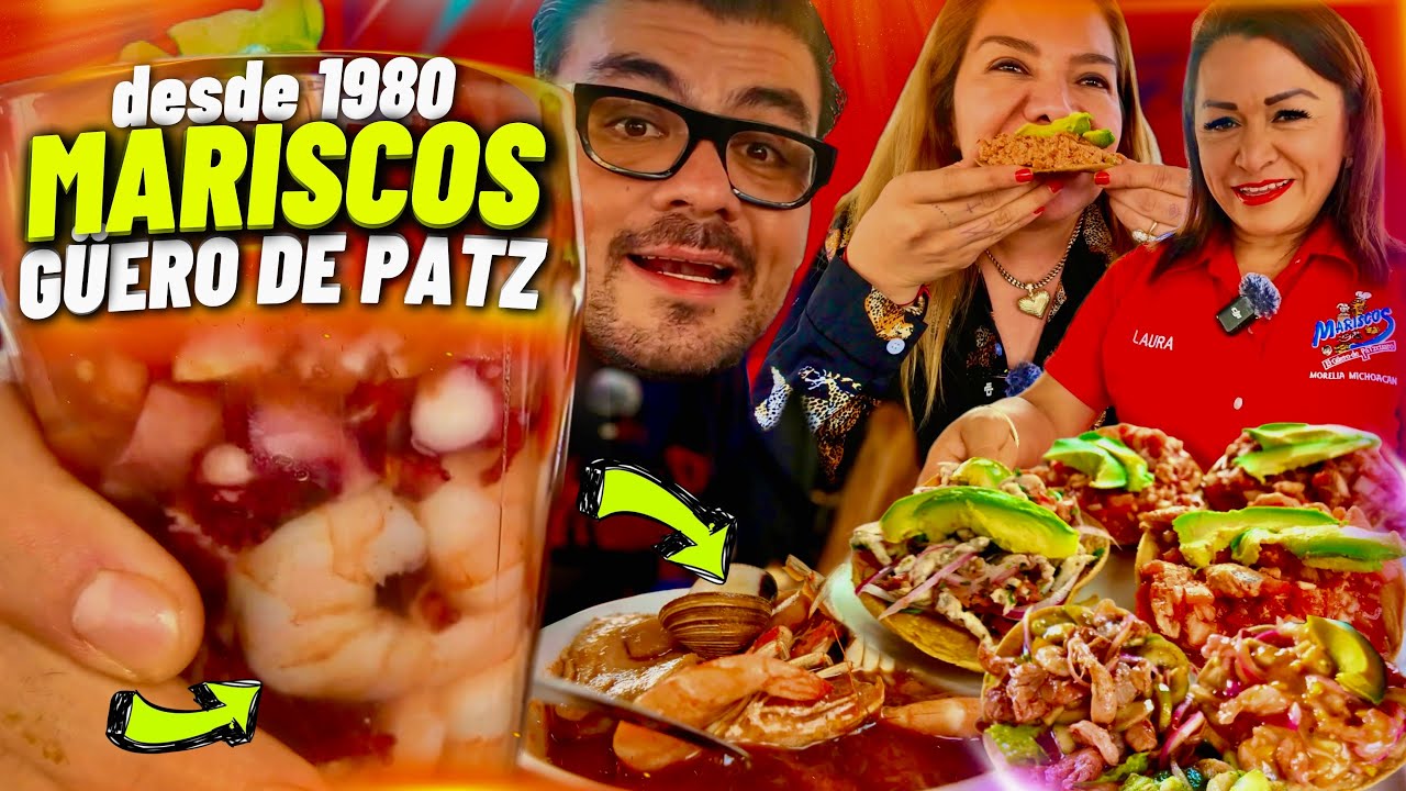 desde 1980.. CAVIAR, MÉDULA, PITUFO y MARISCOS el Güero de Pátzcuaro 🤤