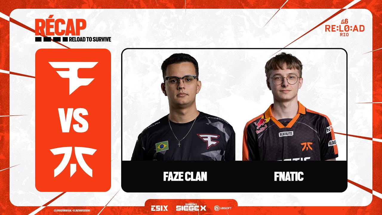 RE:LO:AD - Phase 1 : Reload to Survive / Jour #4 - FaZe Clan vs FNATIC ...