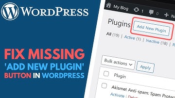 WordPress: Fix Missing 