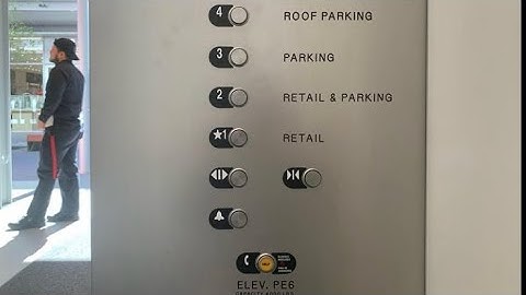 ThyssenKrupp Synergy Traction Elevator (PE6) @ City Center Bishop Ranch, San Ramon, CA