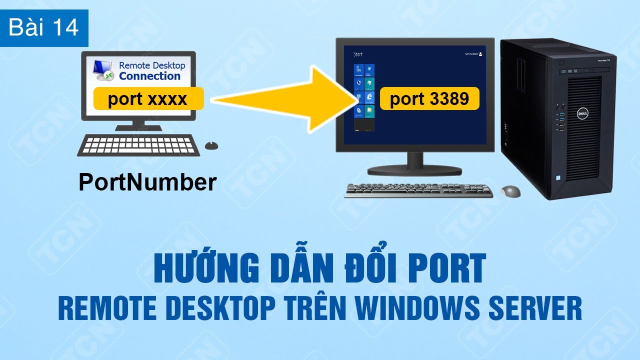 port remote desktop Update New Win 2k12 #14: Hướng dẫn đổi port remote desktop trên windows server | Thoicongnghe.net