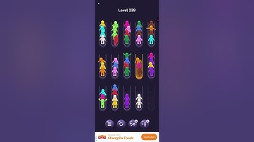 236-240 Level crowd sort Color puzzle game 2025