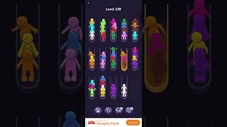 236-240 Level crowd sort Color puzzle game 2025 screenshot 2