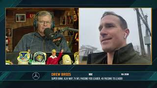 Drew Brees on the Dan Patrick Show Full Interview | 11/22/21