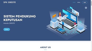 Metode ORESTE | Sistem Pendukung Keputusan (SPK)