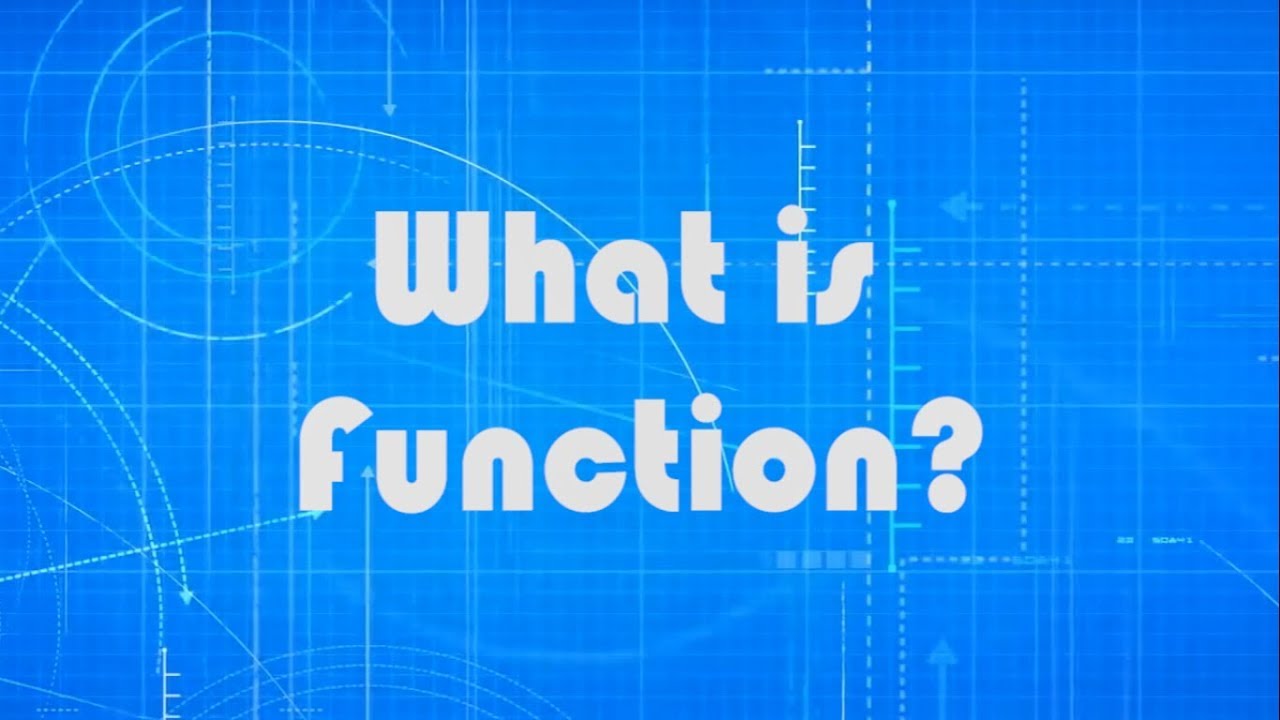 How to create function - YouTube