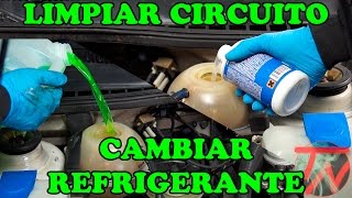 Limpiar circuito radiador y cambiar liquido refrigerante 👨🏽‍🔧👨🏽‍🔬