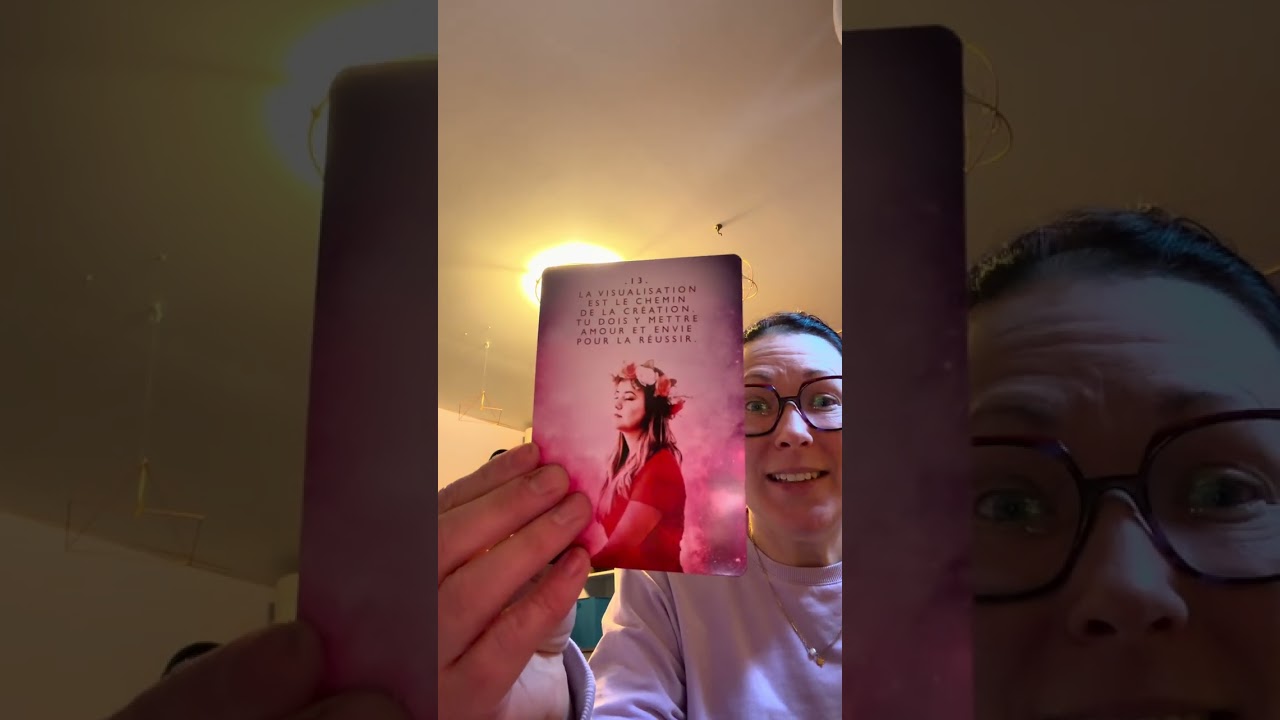 Voici une guidance, Tirage d’oracle intuitive. 