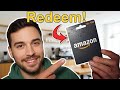 How To Use Amazon Gift Card (Redeem E Gift Card)