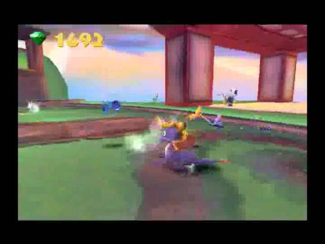 Lets Play Spyro Year of the Dragon - part 12 - Bambus Terrasse (GERMAN) -  YouTube