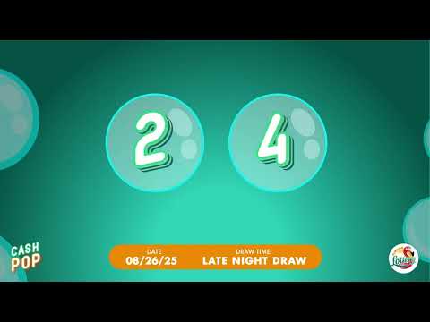 Cash Pop lottery results