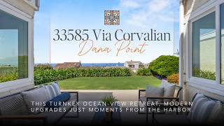 Coastal Living with Sweeping Ocean Views | 33585 Via Corvalian, Dana Point