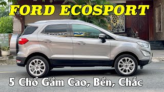 (XE ĐÃ BÁN) 5 Chổ Gầm Cao, Bền, Chắc: FORD ECOSPORT Titanium 1.5 AT 2019 | @XeCuSaiGon