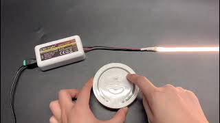 FUT036/FUT087 4 Zone LED Dimmer with wireless remote