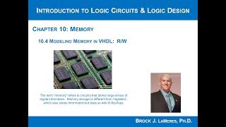 10.4(b) - Modeling R/W Memory in VHDL