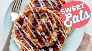 These pancakes are the perfect shortcut to homemade cinnamon roll
flavor. get recipe:
http://www.foodnetwork.com/recipes/food-network-kitchen/cinnamon-bu...