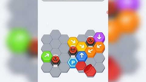 Hexa Shift - Logic Puzzle Level 84 walkthrough | Hexa Shift Level 84 Solution Gamerstein