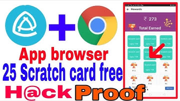 App browser #unlimited scratch card trick || app browser 25 Scratch card free || loot offer