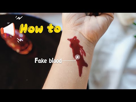 วิธีทำเลือดปลอม fake blood diy |โลลิรีวิว| lolisen