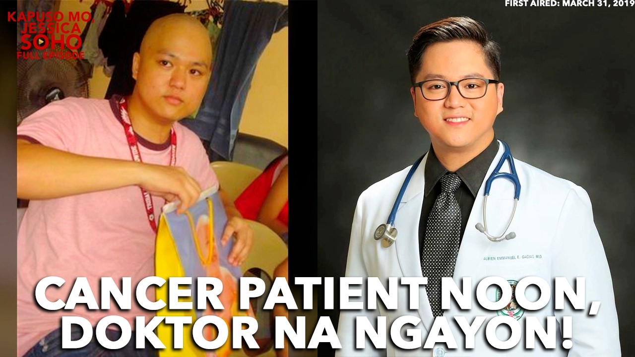 CANCER SURVIVOR, ITINULOY ANG PANGARAP NA MAGING DOKTOR | Kapuso Mo, Jessica Soho