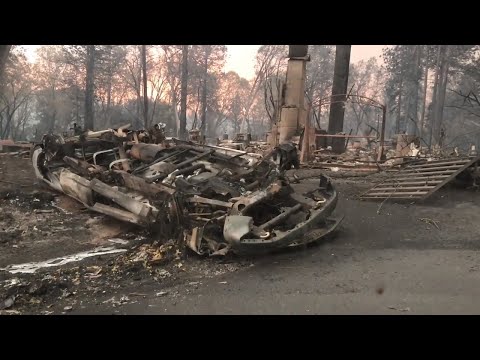 Raw footage of Camp Fire evacuees, devastation in Paradise and abandoned Feather River hospital