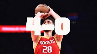 Alperen Leads The Way: Houston Rockets IMPROVE to 4-0 after defeating Atlanta Hawks