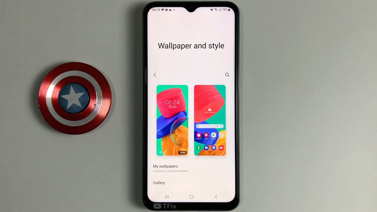 How to change the moving wallpaper on Samsung M33 5G Android 12 YouTube