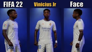 FIFA 22, Vinicius.Jr Face Mod For Pc