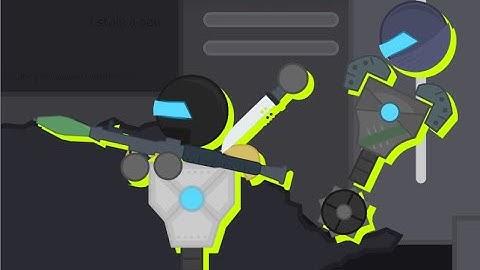 Stabbing people and then running away in Robot Destructor