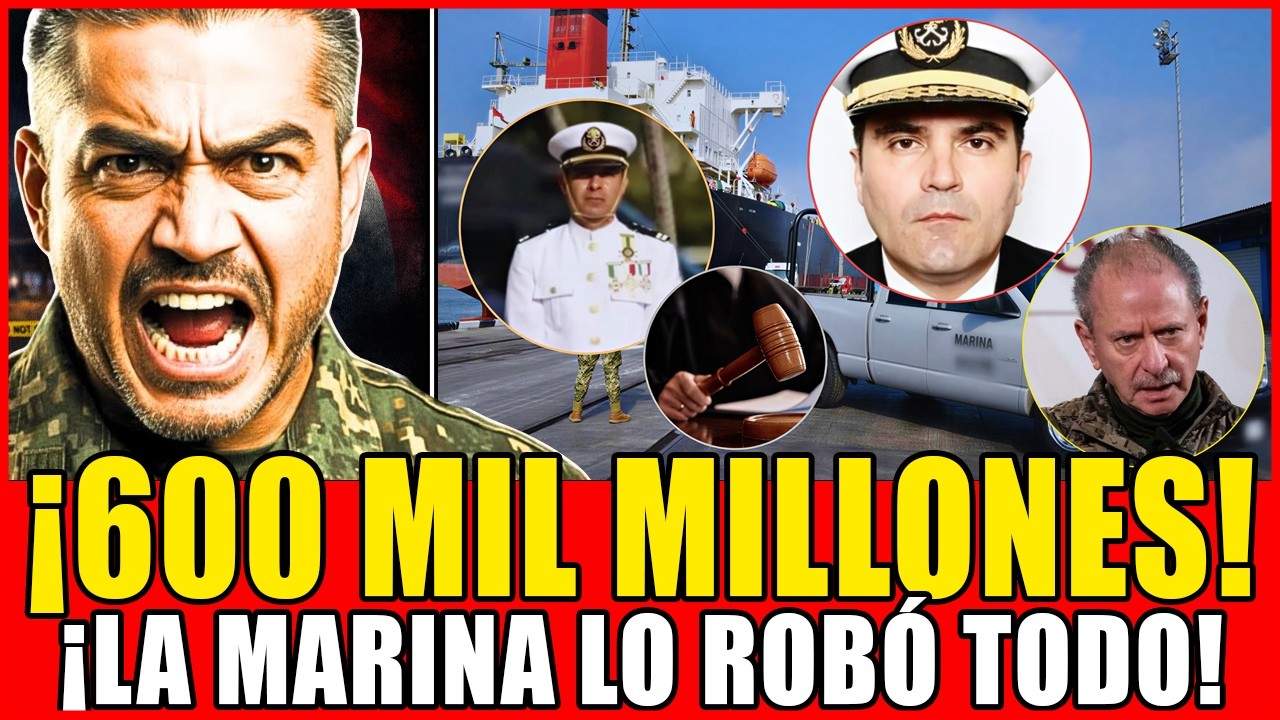 ¡600 MIL MILLONES ROBADOS! | HARFUCH DESTAPA EL FRAUDE MÁS GRANDE DE LA MARINA