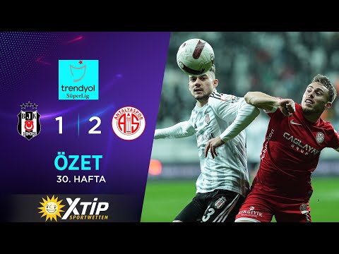 Merkur-Sports | Beşiktaş (1-2) B. Antalyaspor - Highlights/Özet | Trendyol Süper Lig - 2023/24