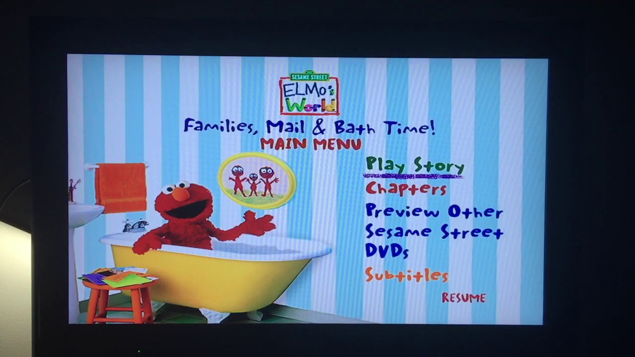 Elmo’s World Families Mail & Bath Time (by Alston) YouTube