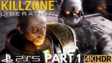 Killzone Liberation Gameplay Walkthrough Part 1 | PS5 | 4K HDR (No Commentary Gaming)