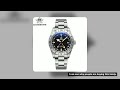 ADDIESDIVE GMT Watches Men's 39mm Diver Luminous Calendar Display Stainless Steel 20ATM Quartz Watch