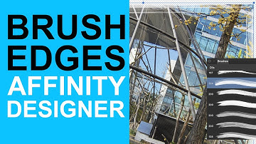 Brush Edges Mask In Affinity Designer | How To Create