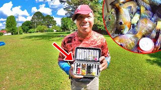 Bluegill EVERY Cast! TRY THIS!!! Bluegill Fishing With Jig & Bobber