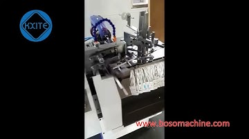 Automatic Hangtag Threading Machine#factory