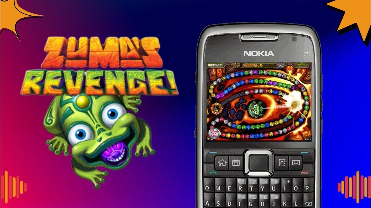 Symbian OS Nokia e71 Main Game Java "Zuma Revenge" yang Dulu Populer