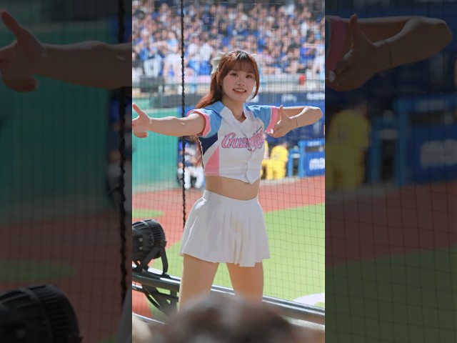 沁沁寵愛日「電眼甜笑」太犯規 ⚡ 👀 20260926 FUBON ANGELS 沁沁 應援曲 童堉誠 寵愛天使 CPBL Taiwan Cheer 美麗鏡界