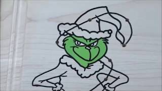 #436 Christmas Giveaway Sign Part 2 Grinchy Claus