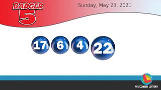 WI Lottery EveningDraw 05/23/2021