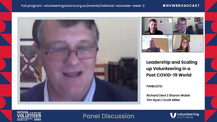 VV National Volunteer Week Broadcast: Panel Discussion Leadership and Scaling up Volunteering