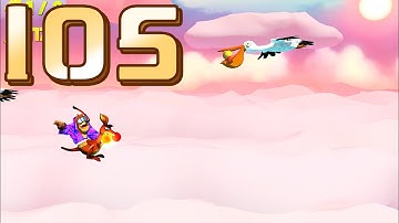 ✅ Banana Kong 2 / New Map / Daily Missions Ride your kangaroo and jump to the skies