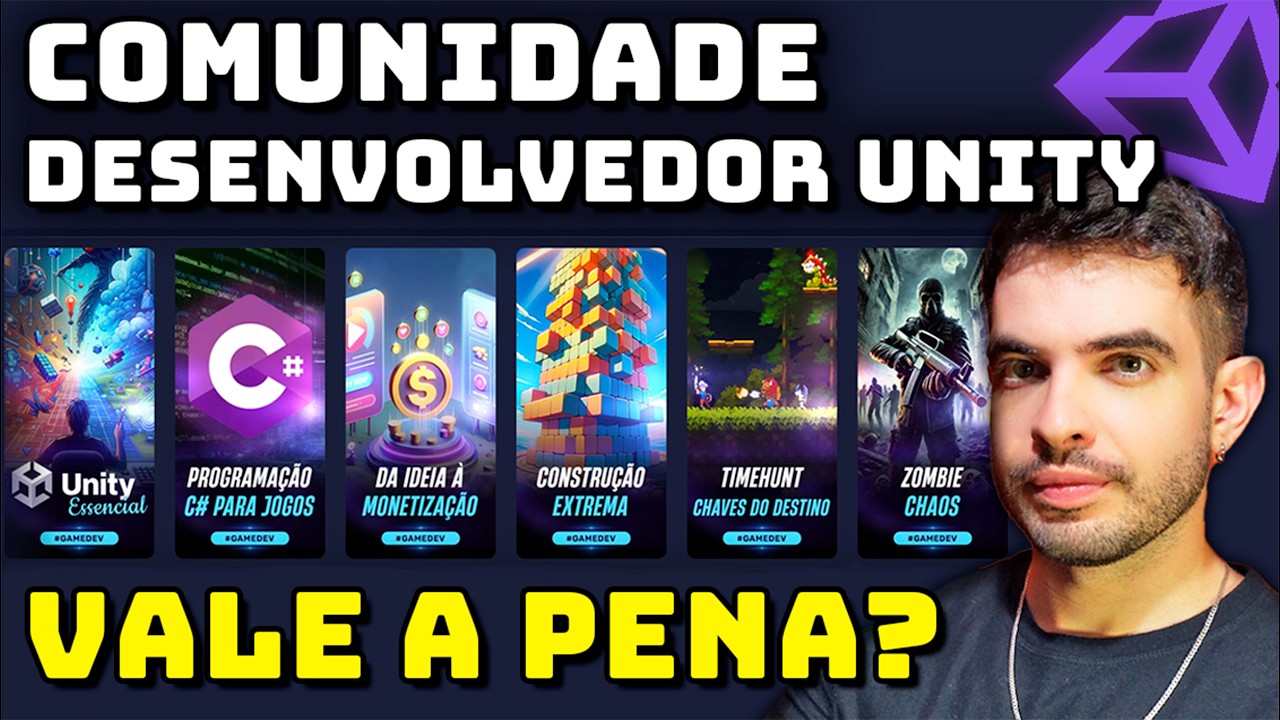 Comunidade Desenvolvedor Unity é o MELHOR Curso de Desenvolvimento de ...