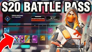 FIRST LOOK full Season 20 Battle Pass for Apex Legends