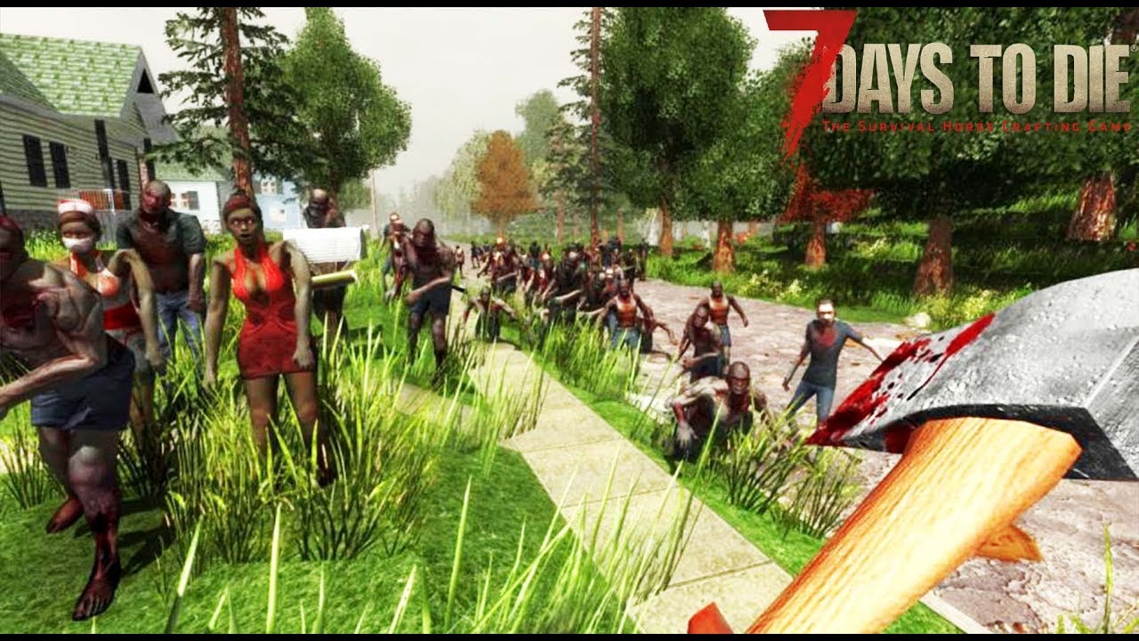 SUPERVIVENCIA ZOMBIE!! #1- 7 days to die - Nexxuz ark survival evolved admin commands