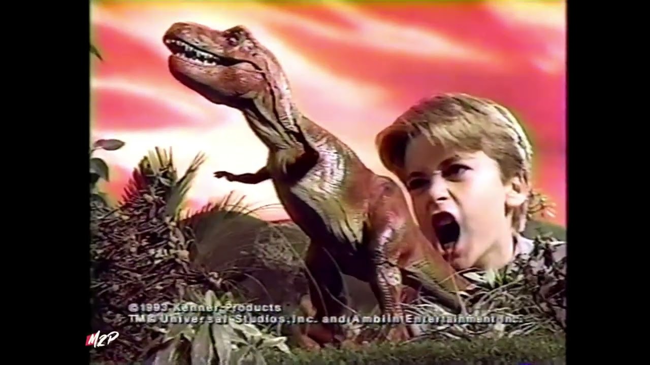 1993 Jurassic Park Toys Commercial | Retro 90s Toy Ad
